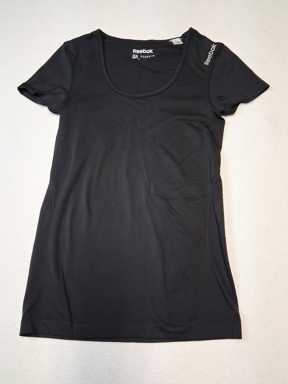 Reebok Women’s Black Scoop Neck Active Tee
